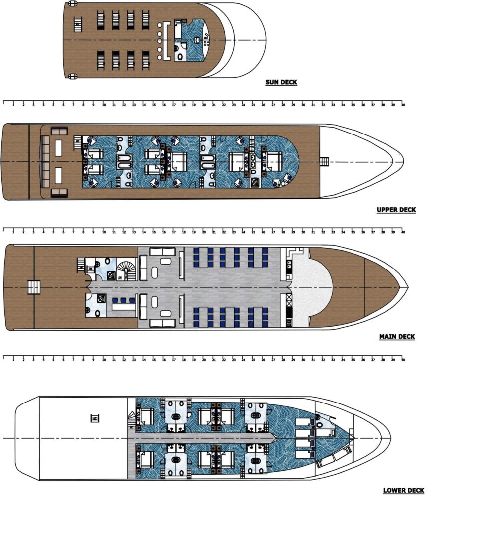 Deck Plan 43 M